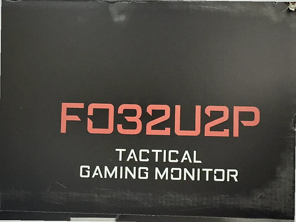 Gigabyte AORUS FO32U2 Pro 32" 4K HDR 240 Hz OLED Gaming Monitor Black 0.03 ms