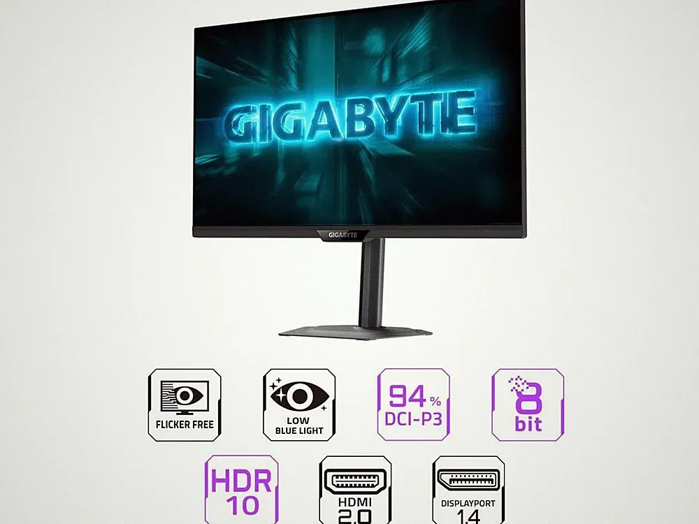 GIGABYTE - G27Q20 - 27" SuperSpeed IPS Gaming Monitor - QHD 2560 x 1440 - 200