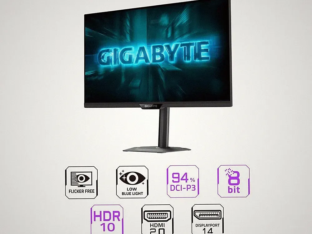 GIGABYTE - G27Q20 - 27" SuperSpeed IPS Gaming Monitor - QHD 2560 x 1440 - 200