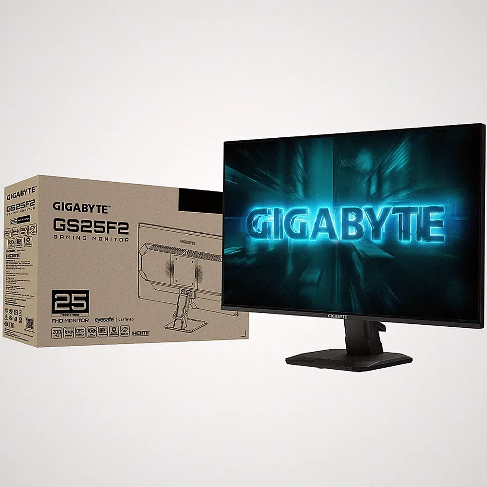 Gigabyte GS25F2A 24.5" FHD 240Hz 1ms SS IPS Gaming Monitor FreeSync Premium HDR