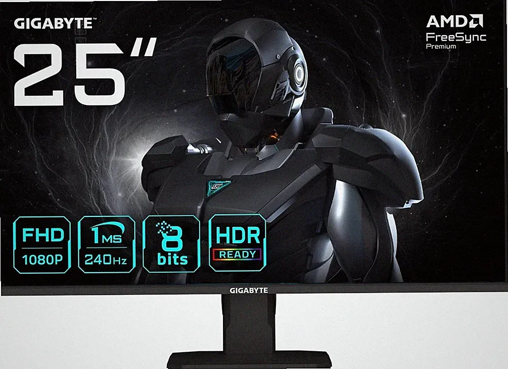 GIGABYTE - GS25F2A Gaming Monitor - Black