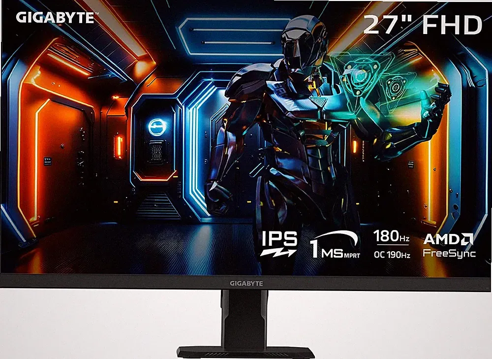 GIGABYTE GS27FA Advanced 27" IPS Gaming Monitor FHD 1920x1080 1ms Black NEW