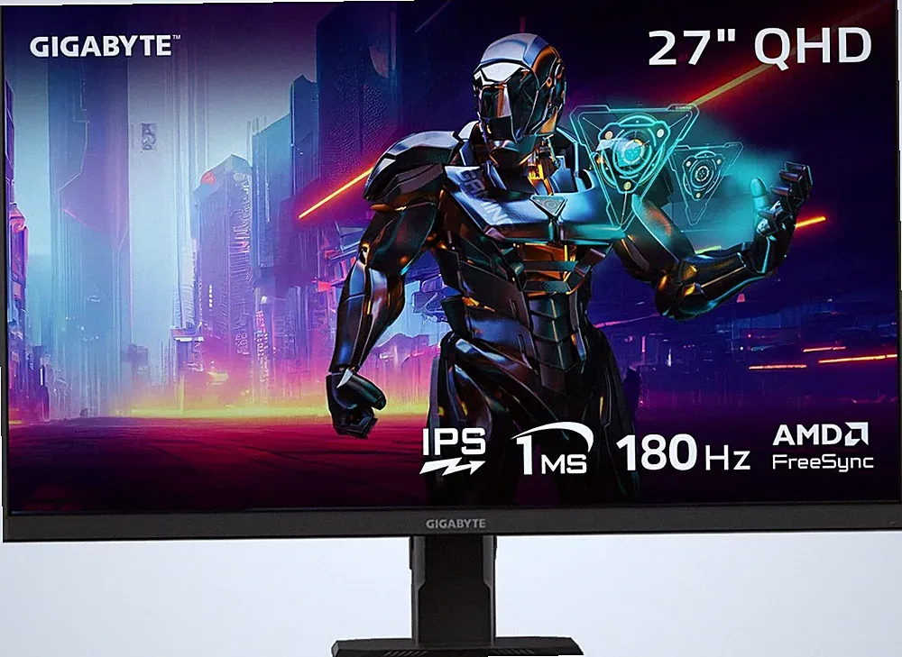 GIGABYTE GS27Q Advanced - 27" IPS Gaming Monitor - QHD 2560X1440-180Hz (Black)
