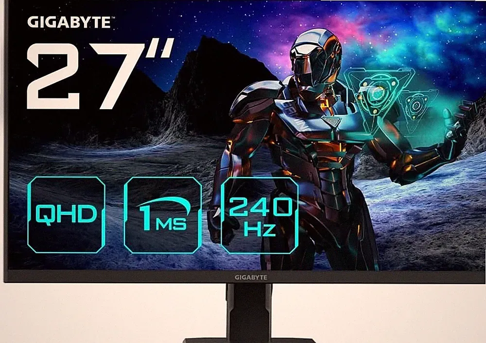 GIGABYTE GS27Q X - 27" IPS - 2560x1440 QHD - 240Hz/OC 250Hz Black (GS27Q X SA)