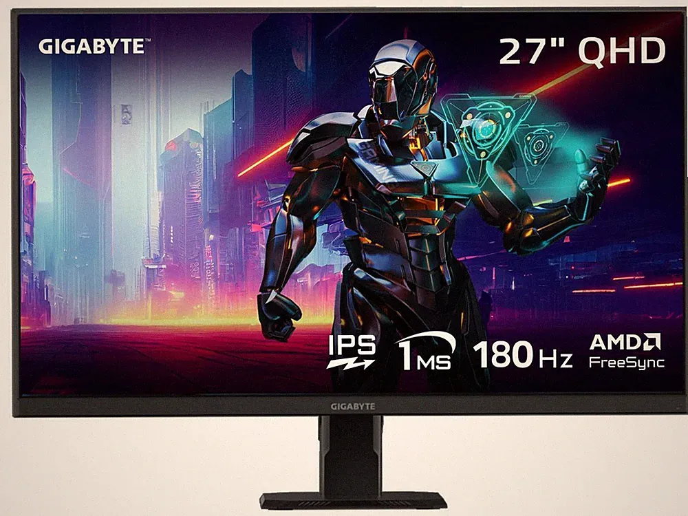 GIGABYTE - GS27QA SA - 27" IPS Gaming Monitor - QHD 2560x1440 - 180Hz - 1ms MPRT