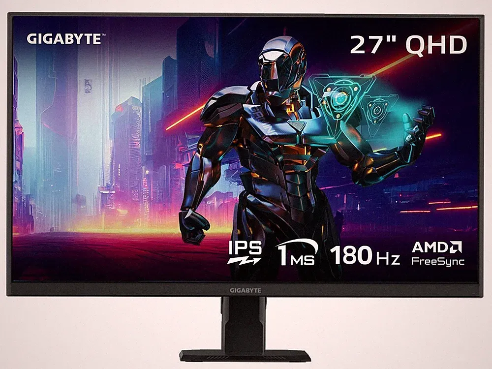 GIGABYTE GS27QA SA 27" QHD 2K IPS 180 Hz Tilt, FreeSync Premium Gaming Monitor