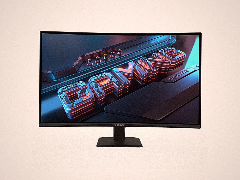 Gigabyte GS32QCASA1 GS32QCA 31.5" Curved QHD Gaming Monitor 180Hz