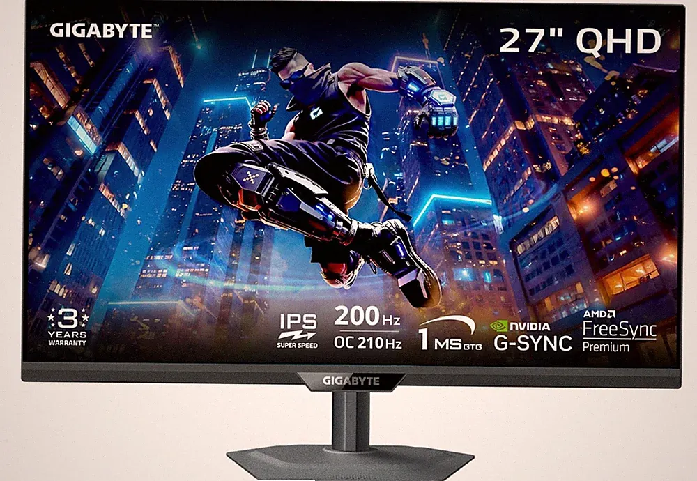 Gigabyte M27Q2SA 27" QHD 2560x1440 200Hz IPS Gaming Monitor with USB-C KVM
