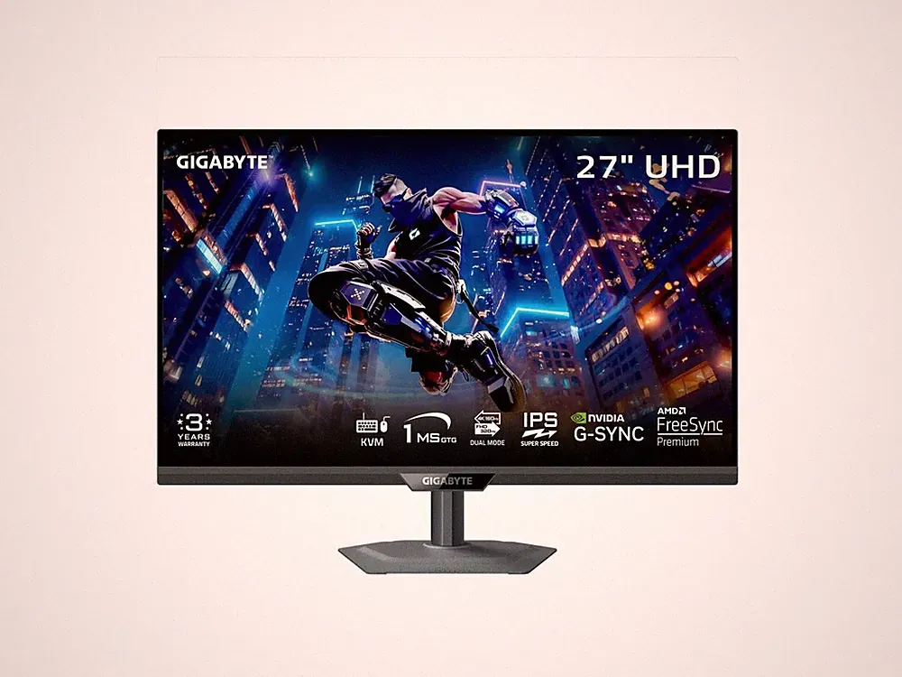 GIGABYTE M27UP 27" 4K HDR400 160 Hz 1ms GTG FreeSync Anti-Glare Gaming Monitor