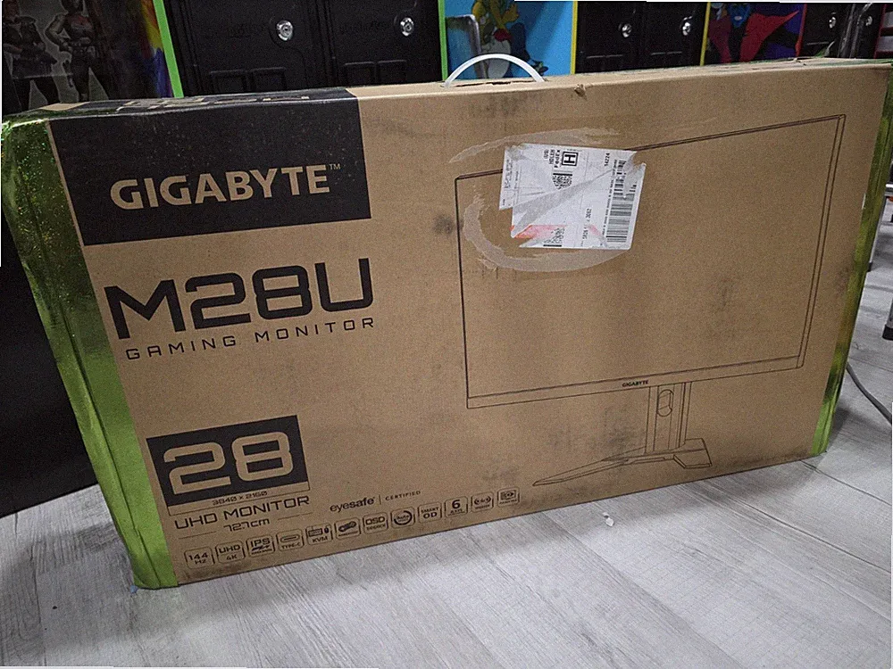 GIGABYTE M28U 28" 4K UHD IPS LED Gaming Monitor *Damaged*