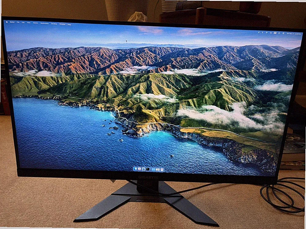 Gigabyte M28U 28-inch 144Hz 2160p 4K UHD Gaming Monitor KVM
