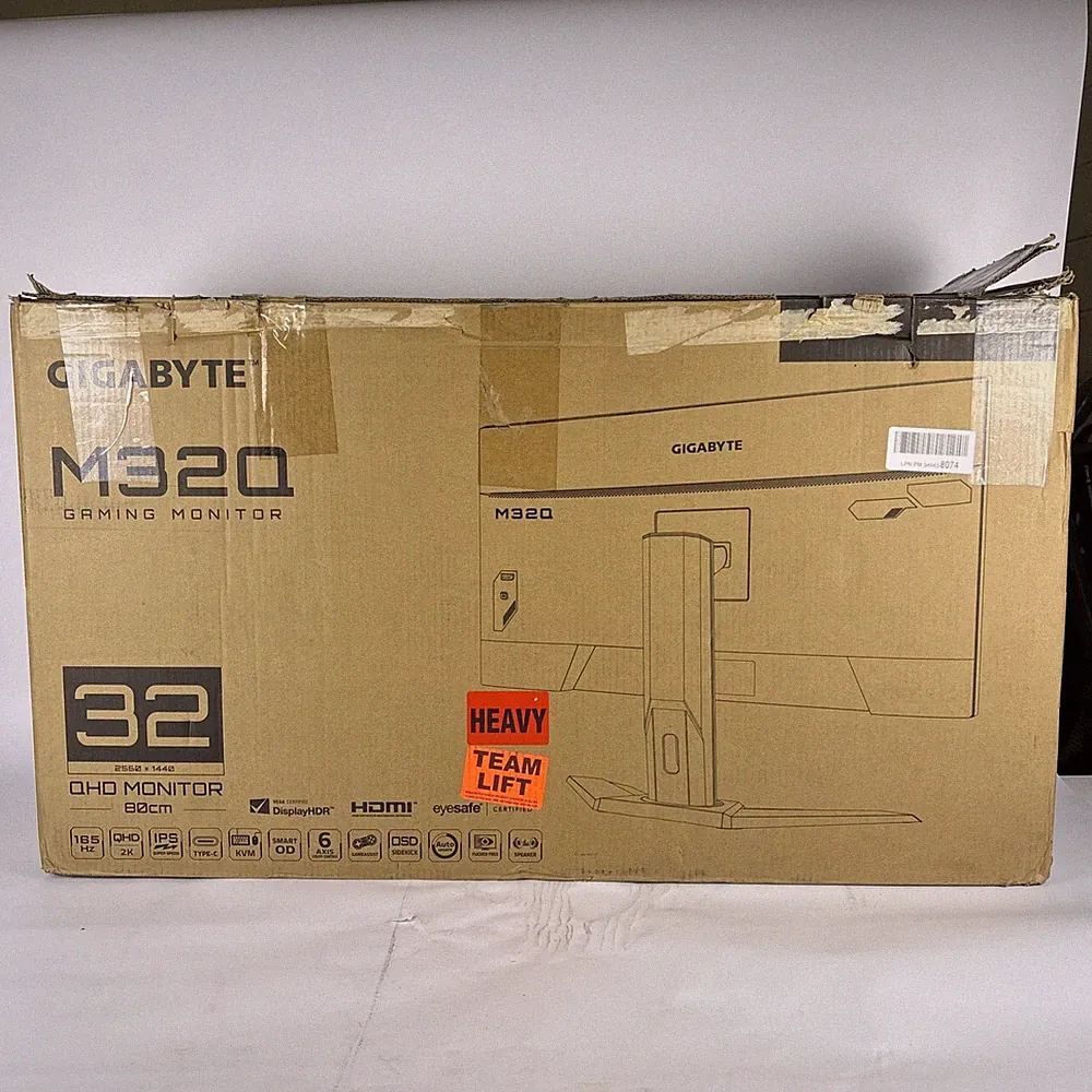 Gigabyte M32Q 32" Gaming Monitor 2K 165Hz