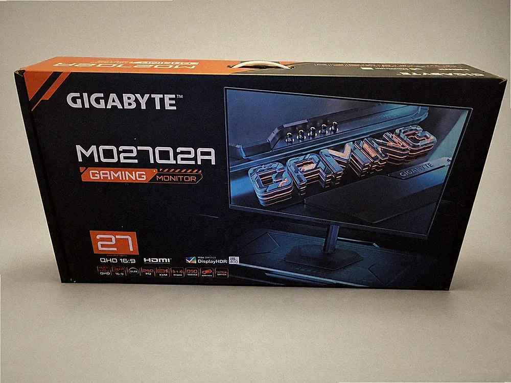 GIGABYTE MO27Q2A 27” QD-OLED QHD 280Hz 0.03ms HDMI 2.1 Gaming Monitor