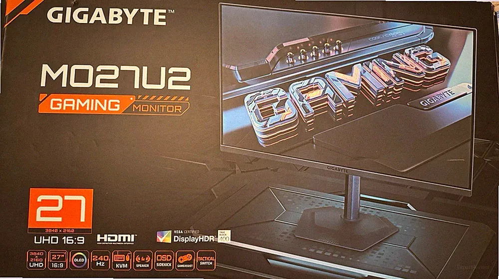 GIGABYTE MO27U2 27" 4K OLED Monitor 240Hz 0.03ms (No Stand)