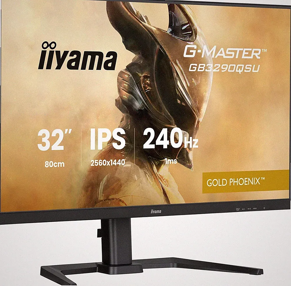 GMaster Gold Phoenix GB3290QSUB1 80cm, 31.5" IPS LED 240Hz Gaming Monitor QHD...