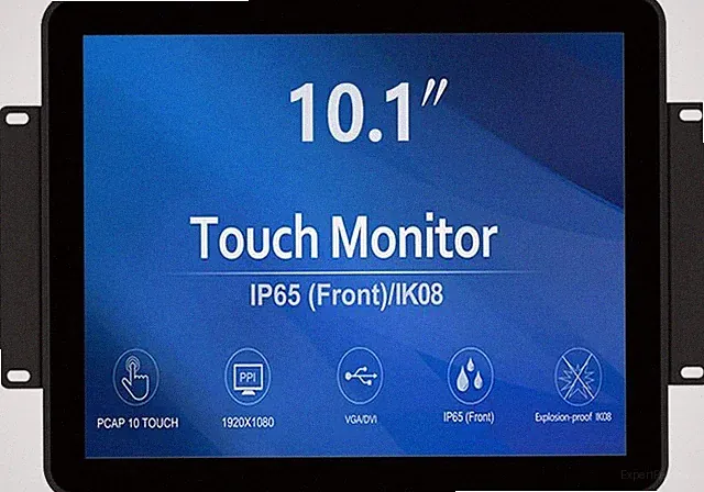 GreenTouch 10.1 Inch Touch Screen Monitor Open Frame Touch Monitor USB DVI VGA