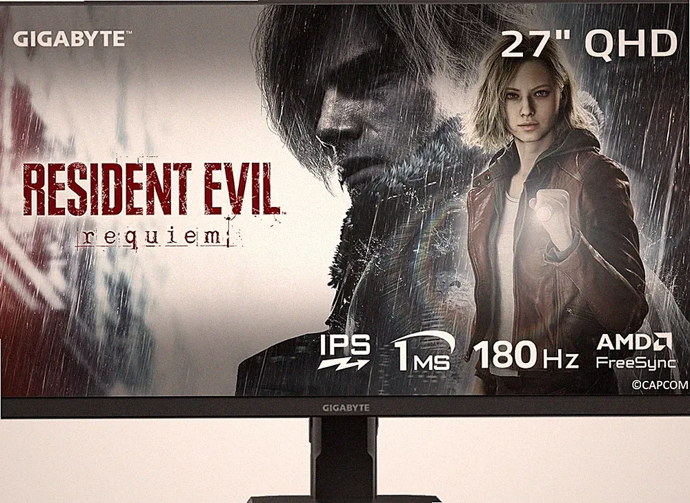 GS27QA SA - 27" IPS Gaming Monitor - QHD 2560X1440-180Hz - 1Ms MPRT - AMD Free