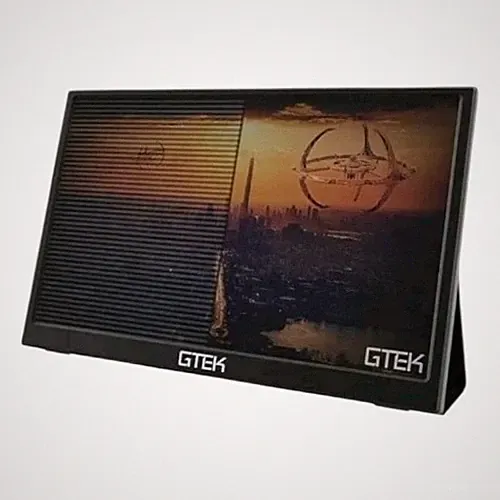 GTek Portable Monitor - GTEK 15.6 Inch IPS Full HD 1920x1080 Screen Speaker