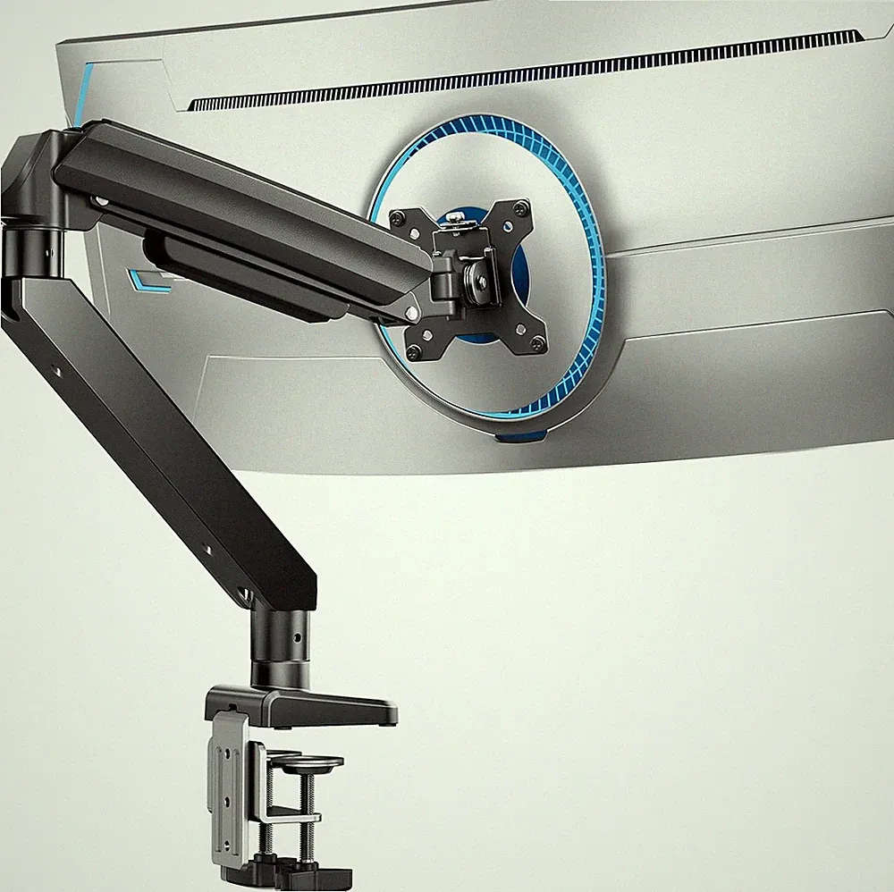 Heavy Duty Monitor Arm for 13-49″ Ultrawide Screens 37.4 lbs Capacity Full