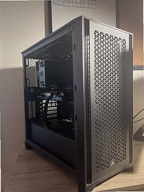 high end gaming pc with monitor