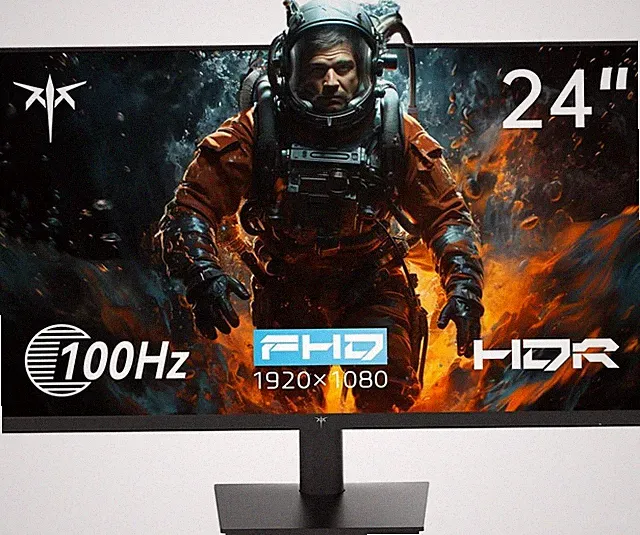 High Performance 24-Inch Monitor with Low Blue Light and Tilt Adjustment