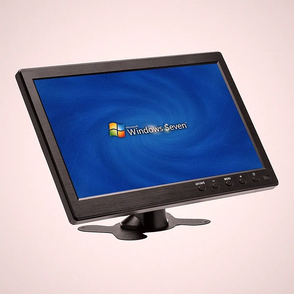 Hikity 10 Inch Small Monitor Portable Monitors 1280x600 with Input Cable, Remote