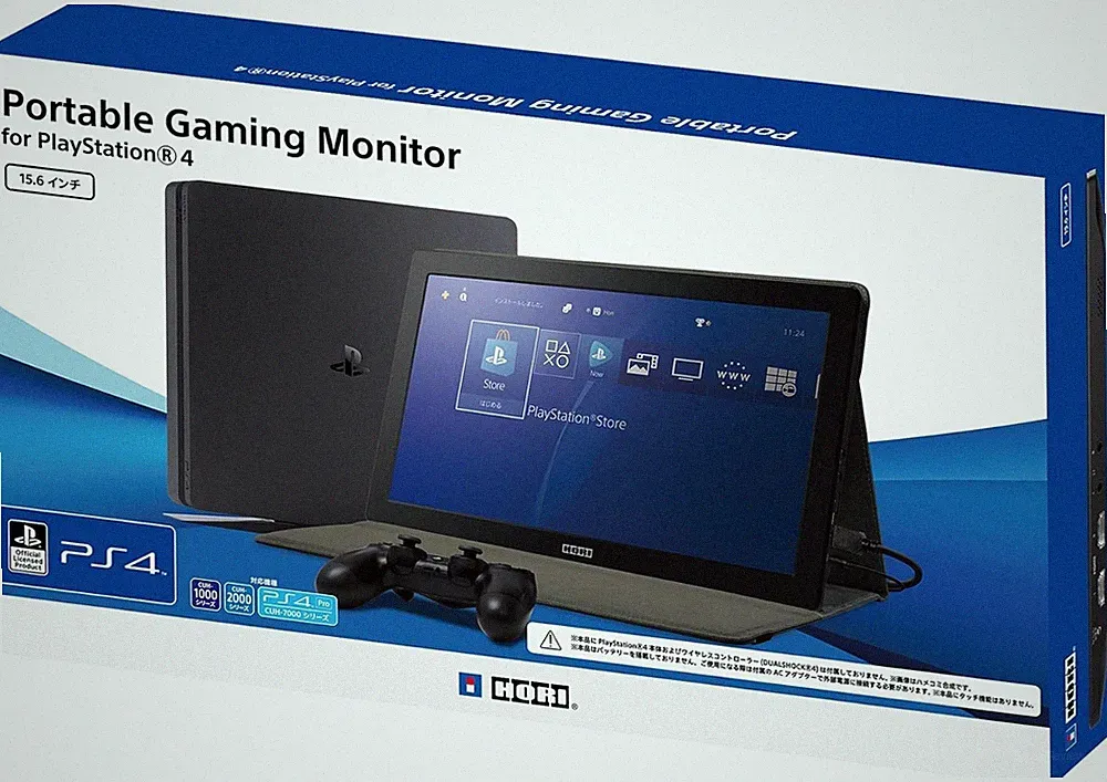 Hori 15.6 inches Portable Gaming Monitor for PlayStation 4 New
