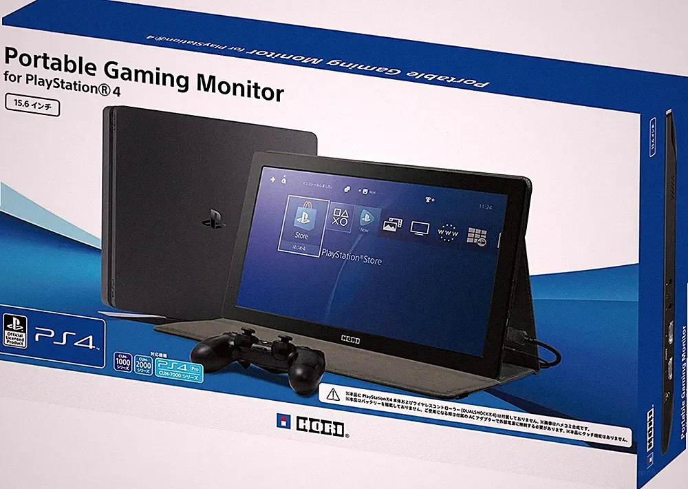 Hori Portable Gaming Monitor 15.6 inches for PlayStation 4 New in Box