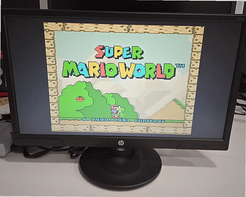 HP 20.7" Full HD LED 1080P PC Retro Gaming Monitor V214a Model 1FR84A6 TESTED