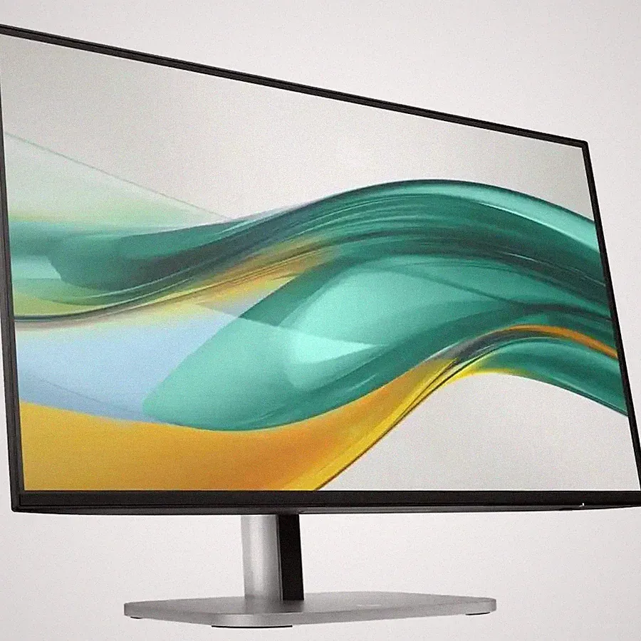 HP - 23.8" IPS LED FHD 100Hz Monitor (USB, HDMI) - Black/Silver