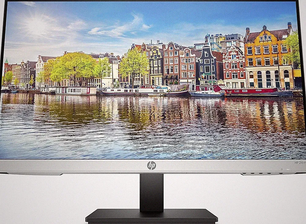 HP 24mh 23.8" Display Monitor @ 60Hz, 5ms, 250 nits, Dual speakers, Swivel, Tilt