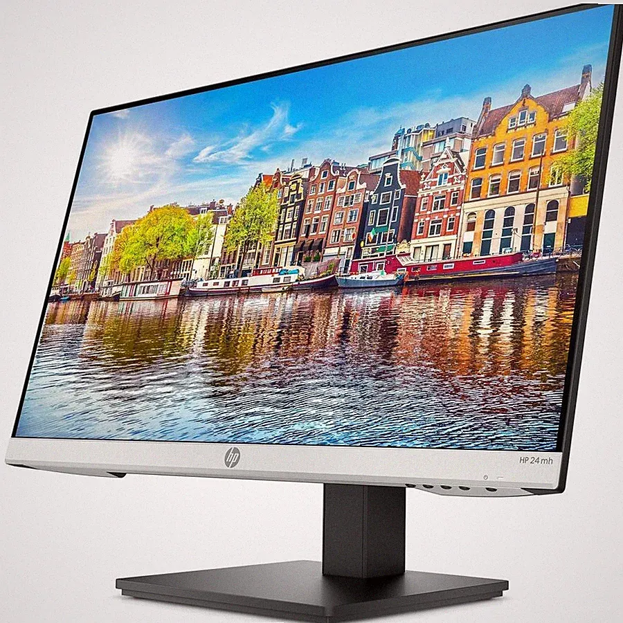 HP 24mh 23.8" FHD Monitor 16:9, 5ms, 1000:1, VGA, HDMI, DisplayPort, Anti-glare