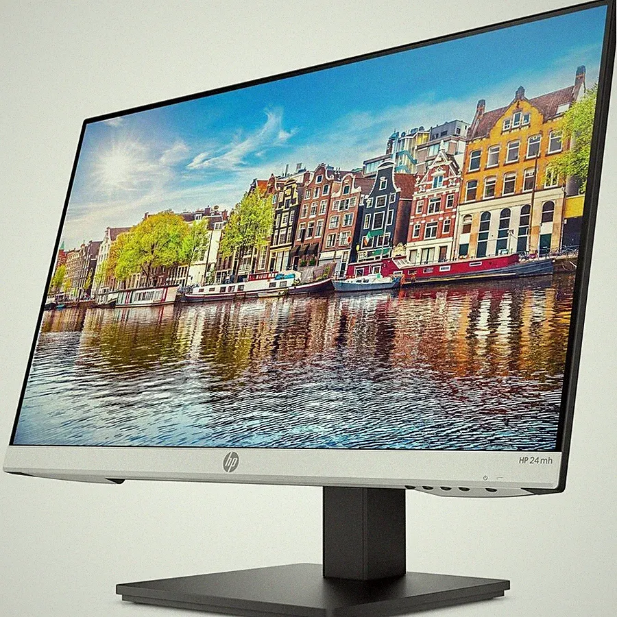 HP 24mh 23.8" Full HD Monitor IPS Display HDMI DisplayPort Speakers VESA 1D0J9AA
