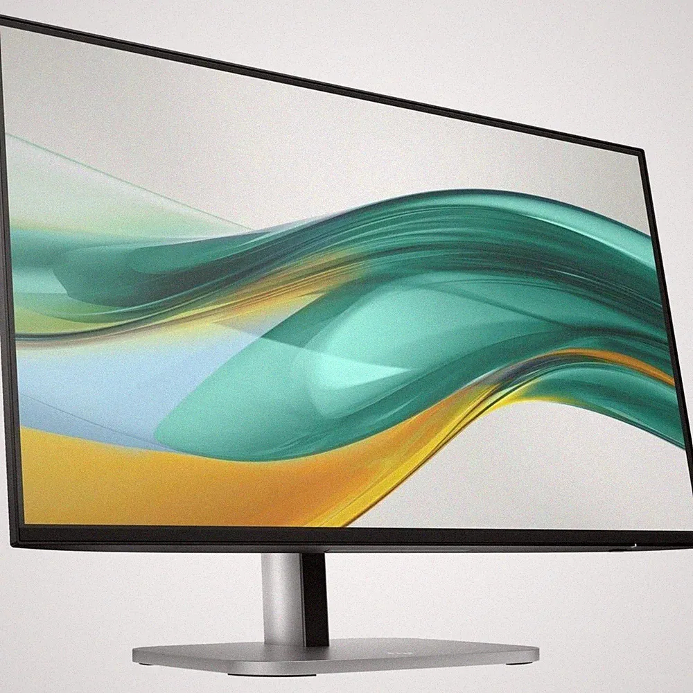 HP 524pf 24 Class Full HD LED Monitor - 16:9 - Black" (9D9L6UT#ABA)