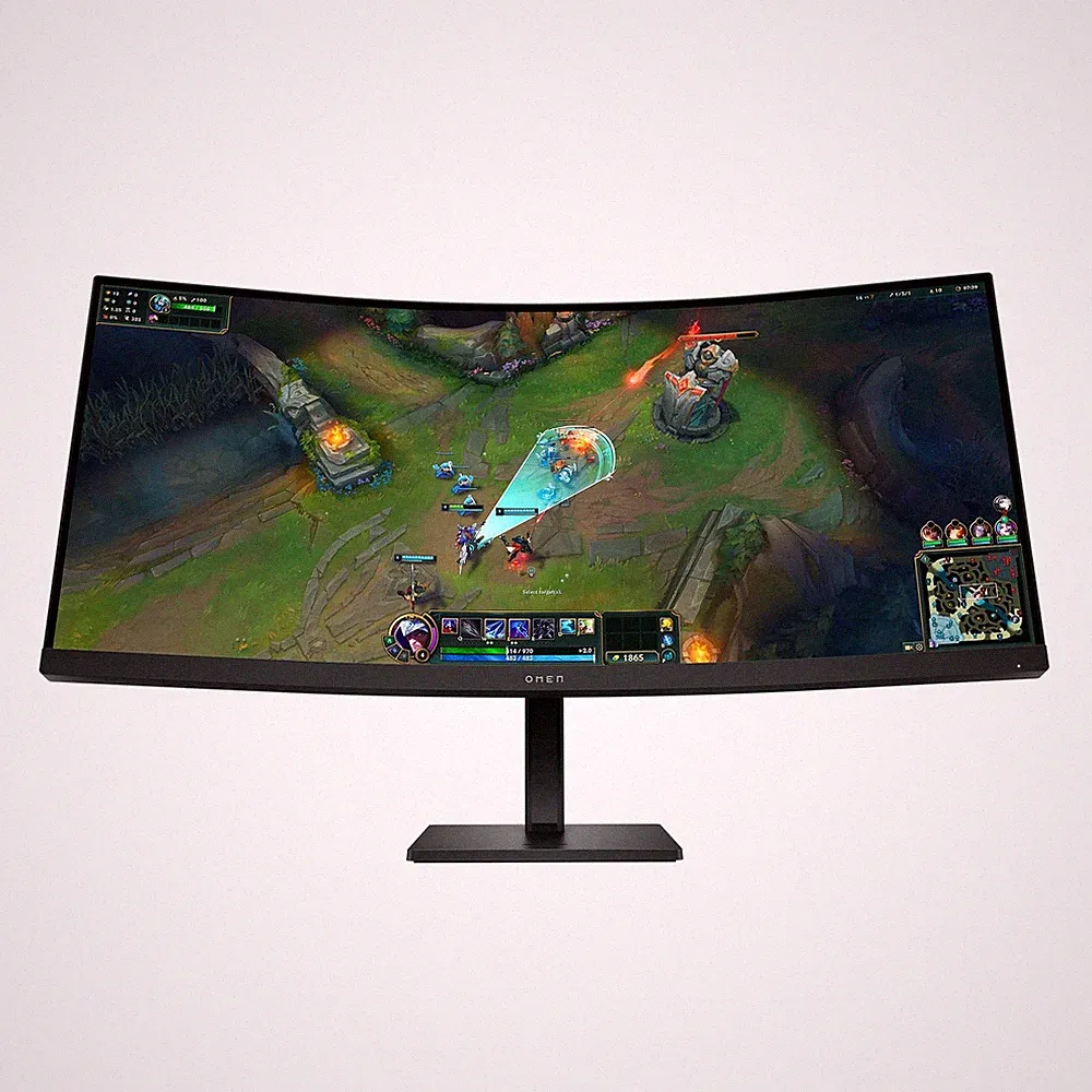 HP AV4C1AA#ABA OMEN 34-Inch WQHD 180Hz Curved Gaming Monitor
