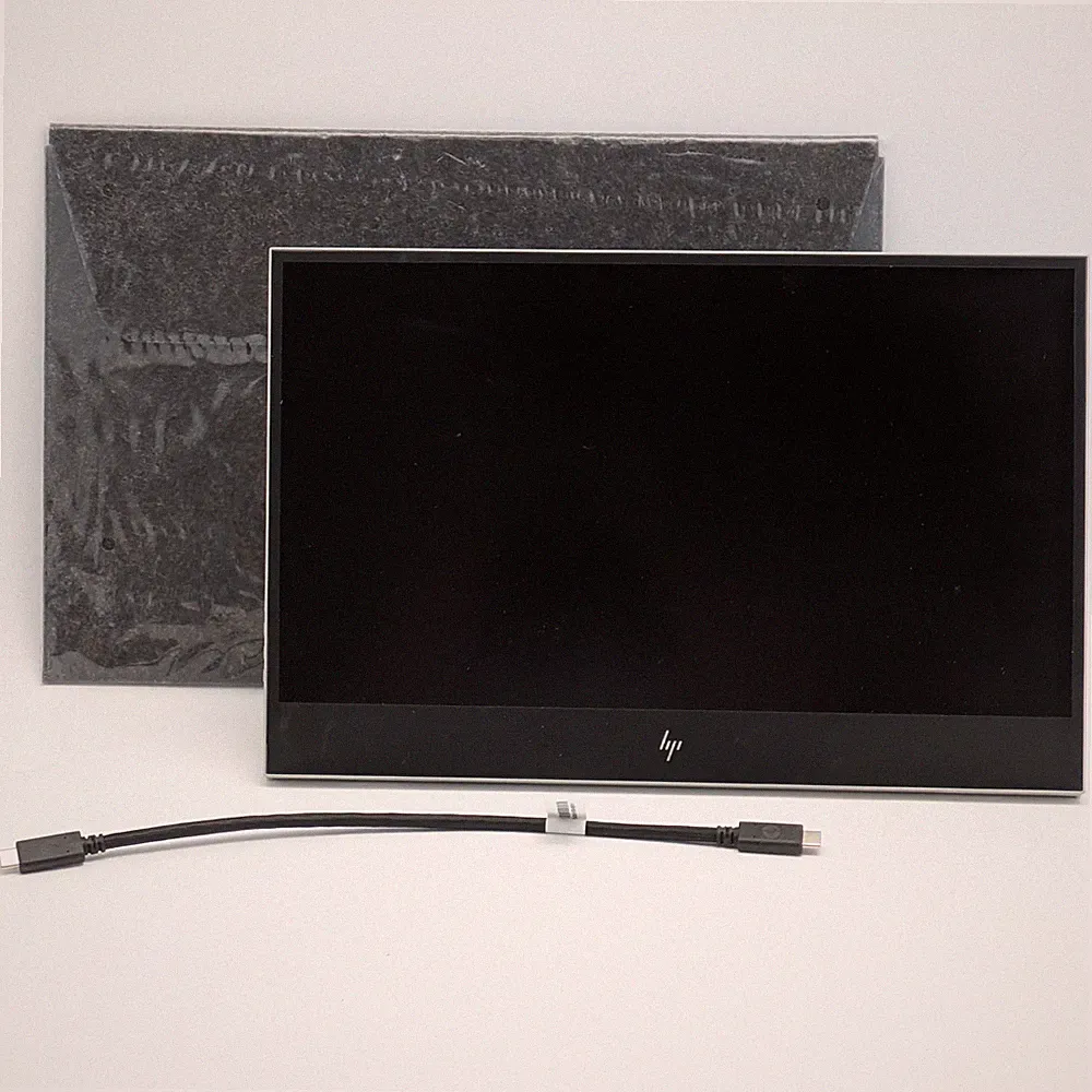 HP E14 G4 14" IPS LED FHD 1080p Portable Monitor (1B065AA) in Silver w/ Sleeve