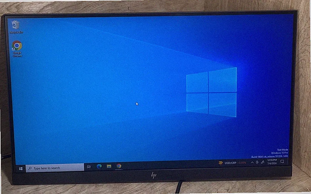 HP E22 G4 Monitor 21.5" FHD No Stand w/ Cord