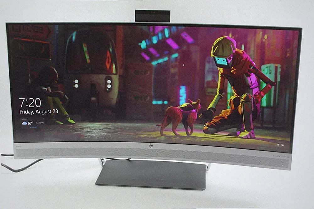 HP EliteDisplay S340c 34" 3440x1440 60Hz VA LED Monitor HDMI DP