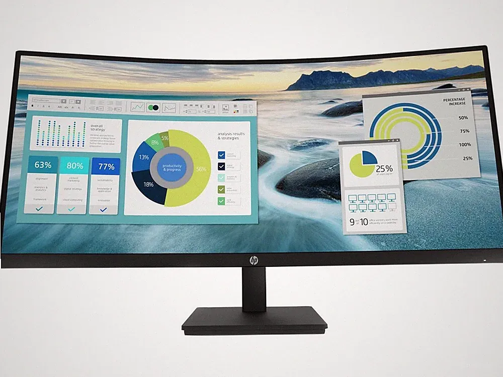 HP Gaming Monitor 1440p 100Hz USB-C | 21Y56AA#ABA