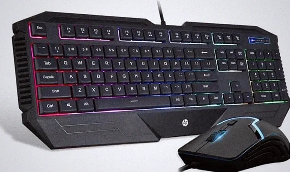 HP GK1100 Gaming Keyboard & Mouse Led Back Light