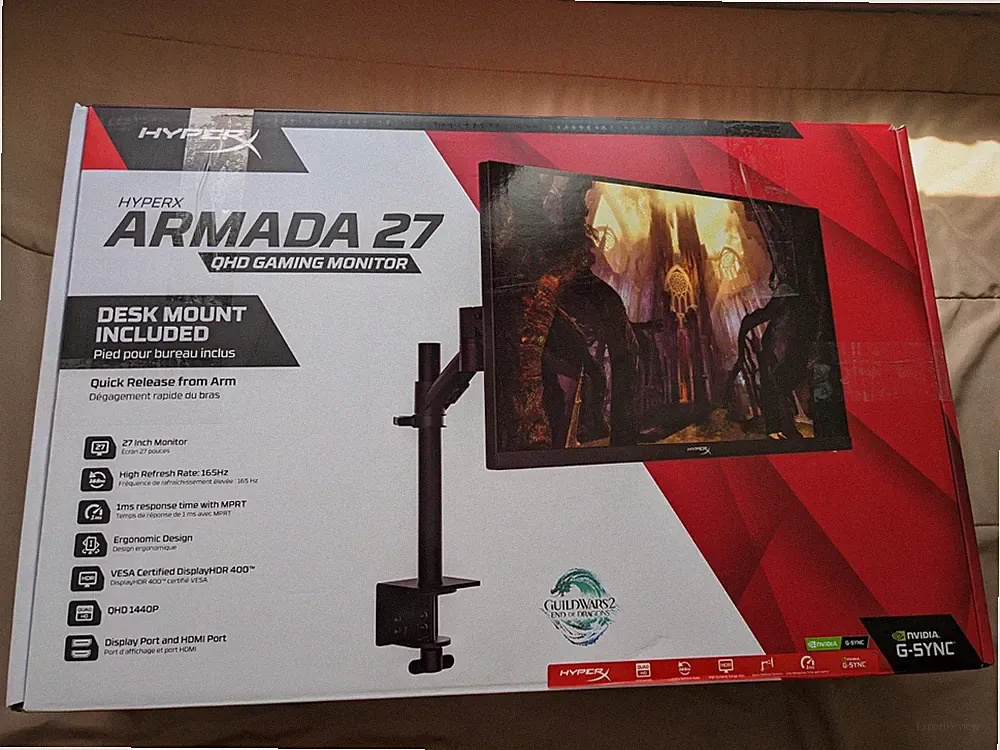 HP HyperX Armada 27" QHD IPS Gaming Monitor 165 Hz, HDMI, DP - CHECK DESCRIPTION