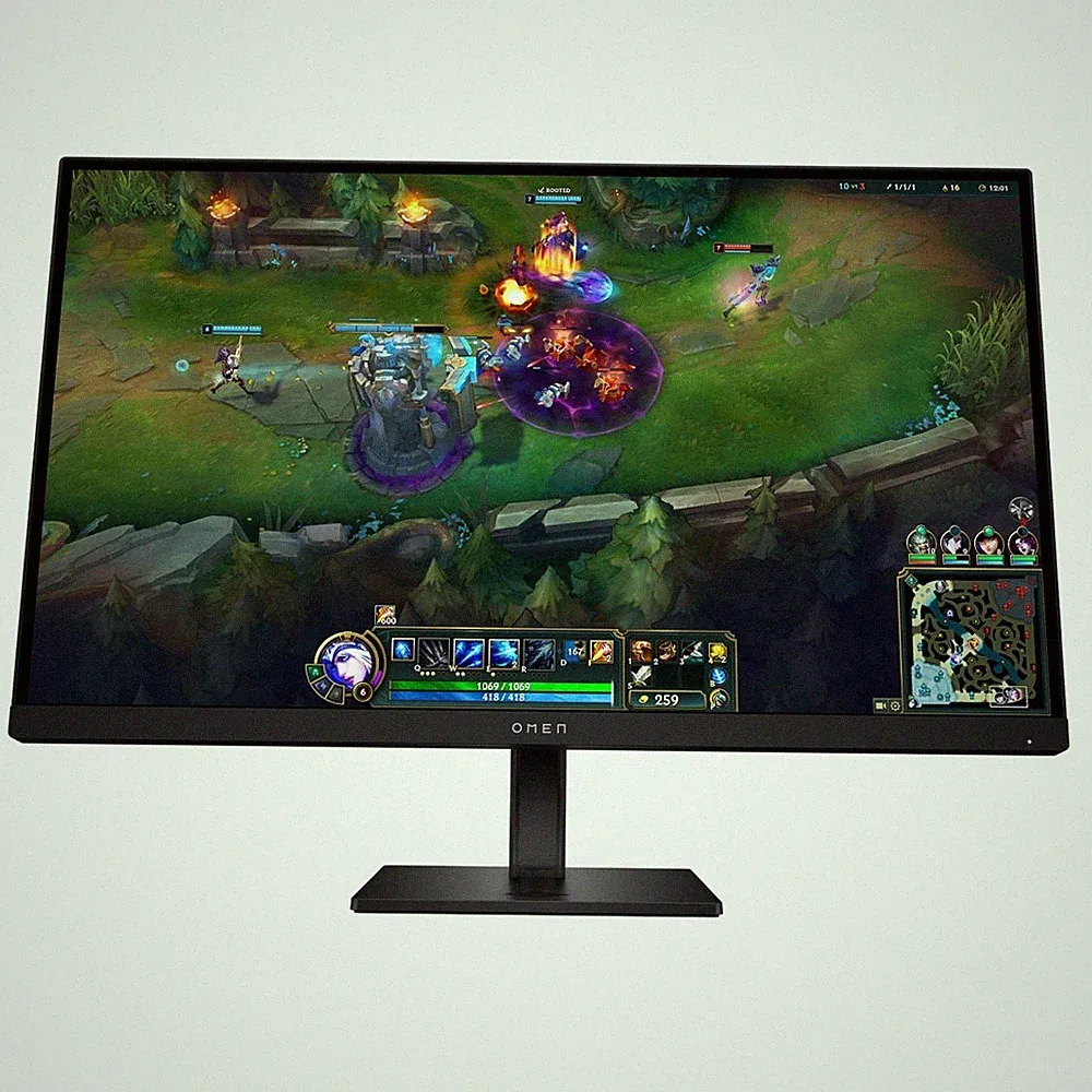 HP OMEN 27" FHD 180Hz Gaming Monitor 16:9 1ms, Pivot, Tilt HDMI, DisplayPort, BK