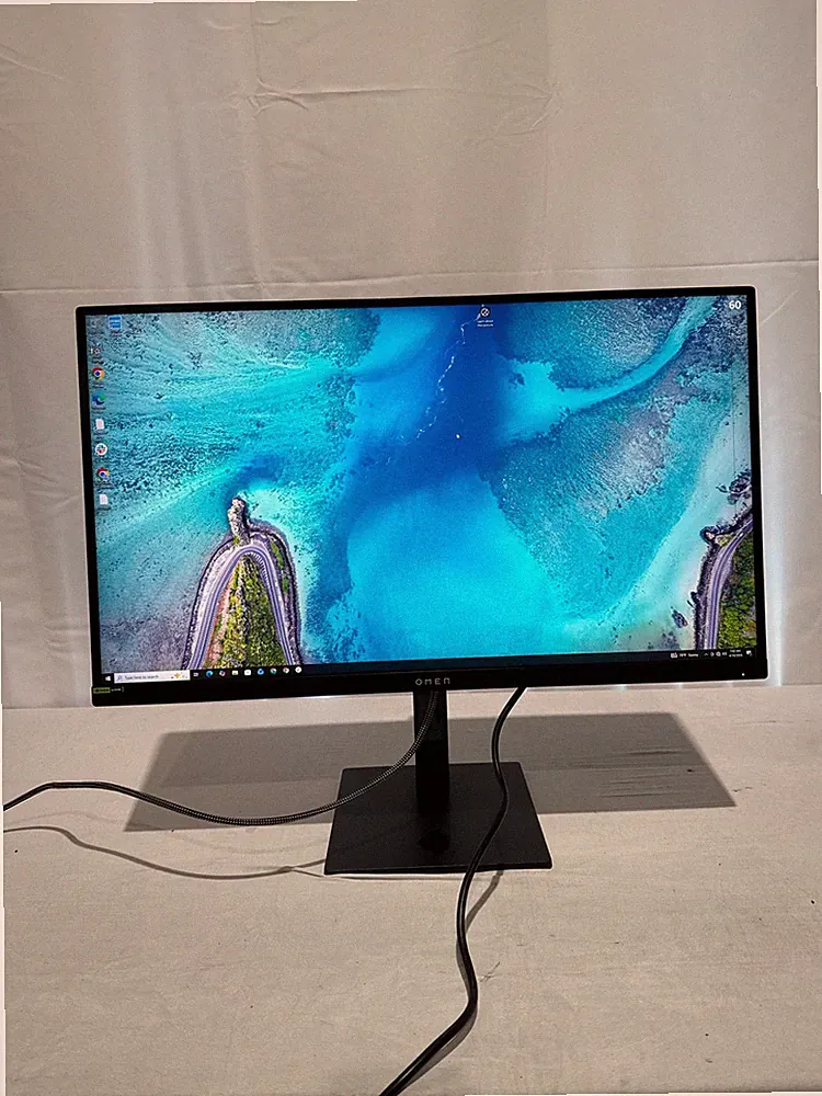 HP OMEN 27 in QHD 180Hz IPS Gaming Monitor Bundle Dual 2560x1440 1ms Black