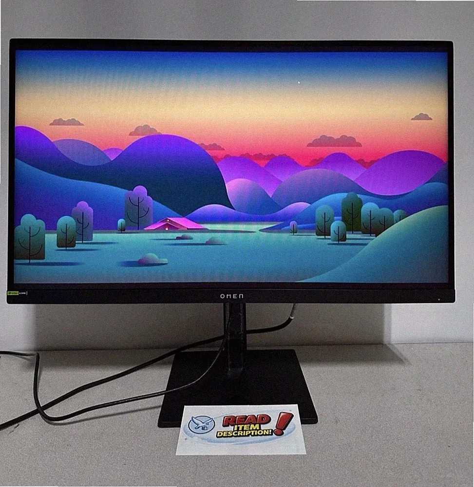 HP OMEN 27" IPS LED QHD 240Hz FreeSync G-SYNC Compatible Gaming Monitor=READ=