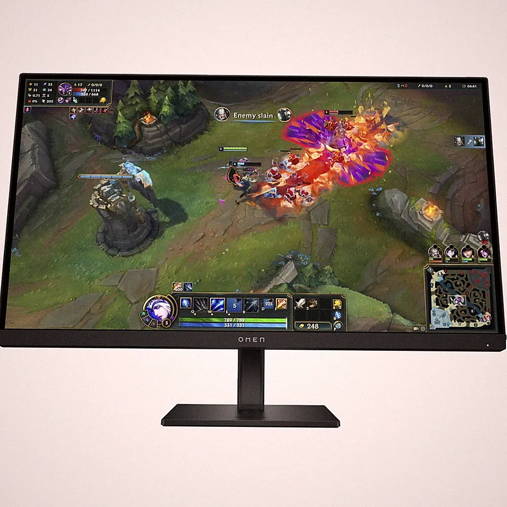 HP OMEN 27q G2 27" QHD 180Hz Gaming Monitor 16:9 AMD FreeSync DisplayPort & HDMI