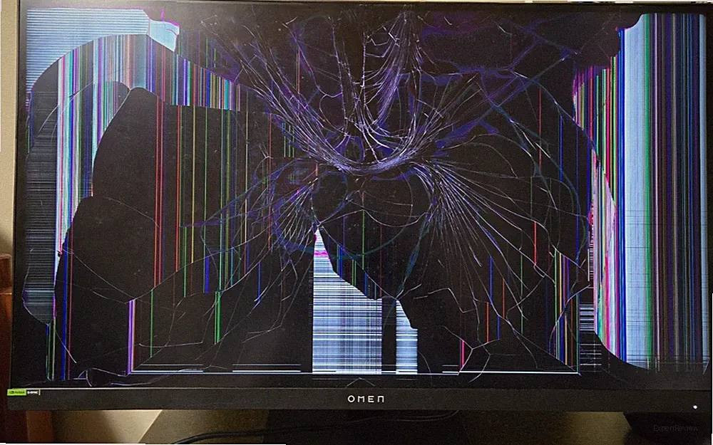 HP Omen 27QS 1440p 240hz Gaming Monitor Broken