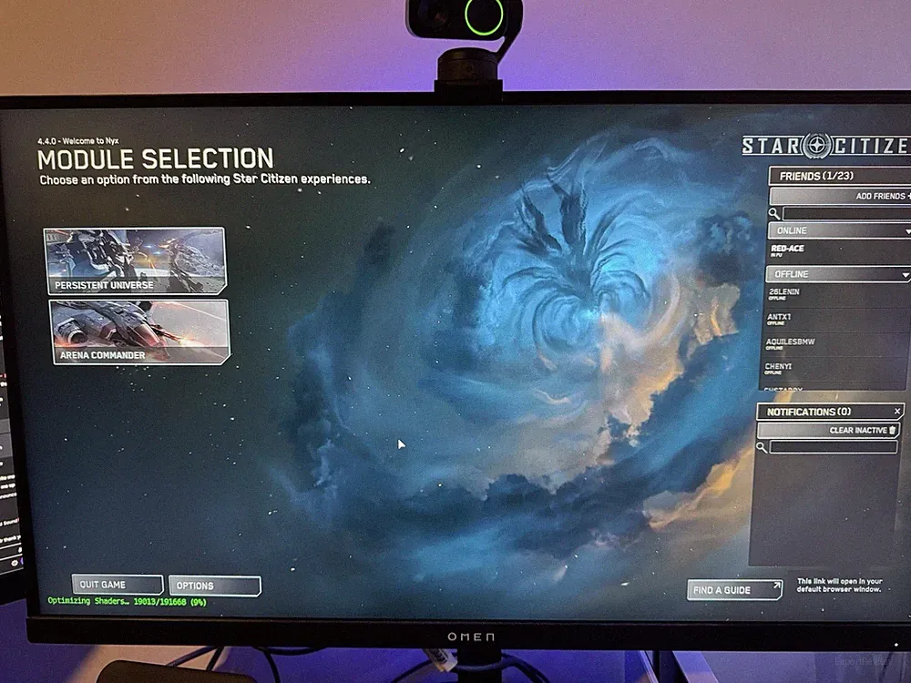 HP OMEN 27qs 27" IPS QHD Gaming Monitor 240Hz 1ms Flicker-free HDMI & DP 780J4AA