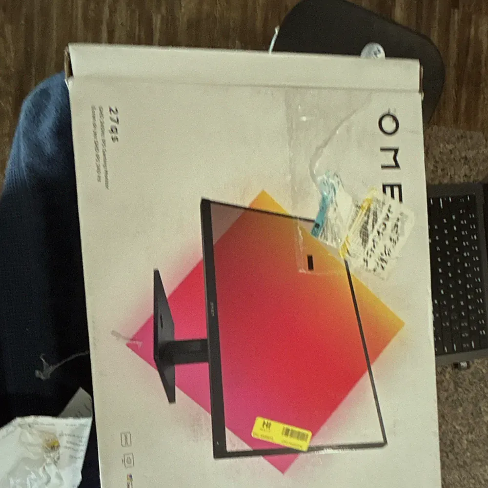 HP OMEN 27qs 27" QHD 240Hz IPS Gaming Monitor HDR HDMI 1ms Black