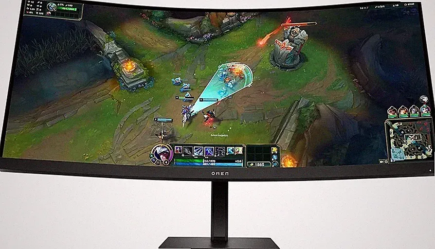 HP OMEN 34c 34" WQHD VA LED Curved Gaming Monitor