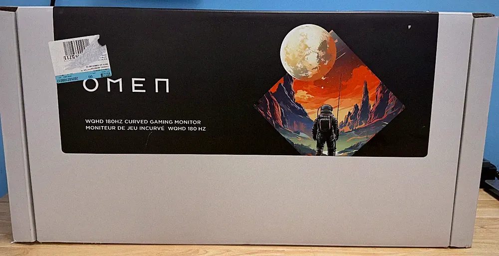 HP Omen 34c G2 34" WQHD 180Hz Curved Gaming Monitor 21:9 Ultrawide - Open Box